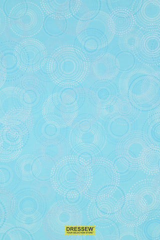 Shimmer & Shine Shimmery Spirals by Kanvas Studio Turquoise