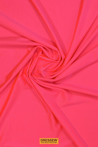 Shiny 4-Way Stretch Lycra Neon Pink