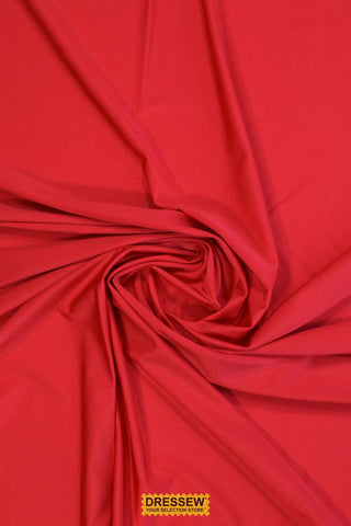 Shiny 4-Way Stretch Lycra Red