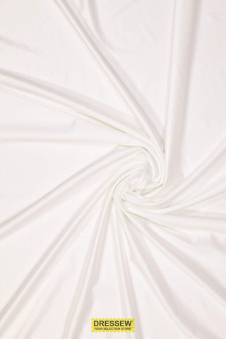 Shiny 4-Way Stretch Lycra White
