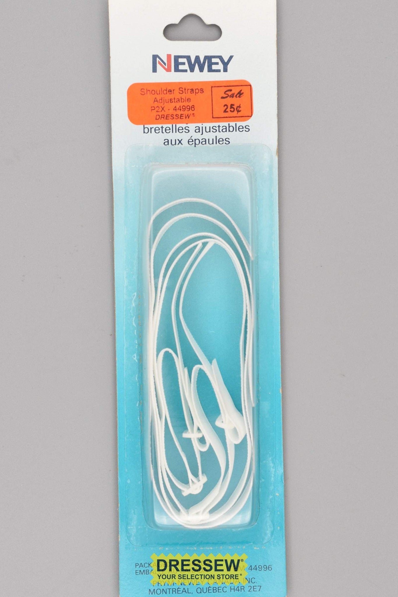 Shoulder Straps Adjustable White