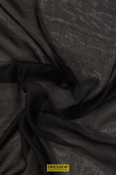 Silk Chiffon Black