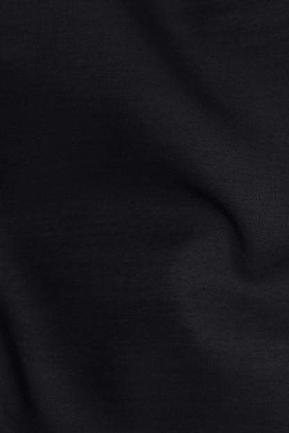 Silk / Cotton Voile Black