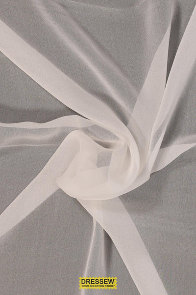 Silk Georgette Prepared for Dyeing Ivory