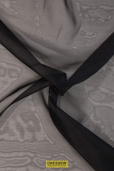 Silk Organza Black