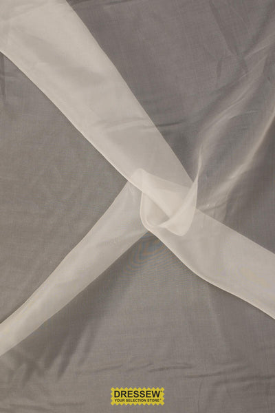 Silk Organza White