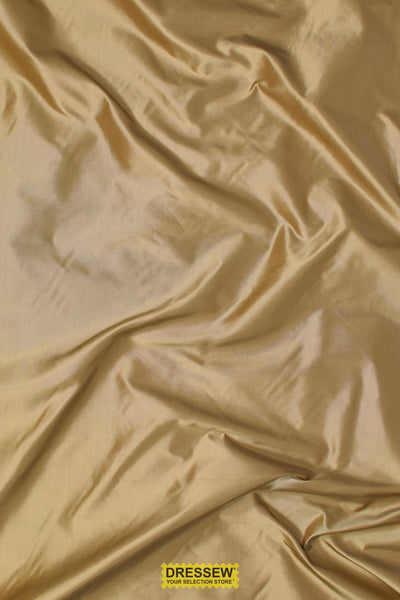 Silk Taffeta Tawney Gold