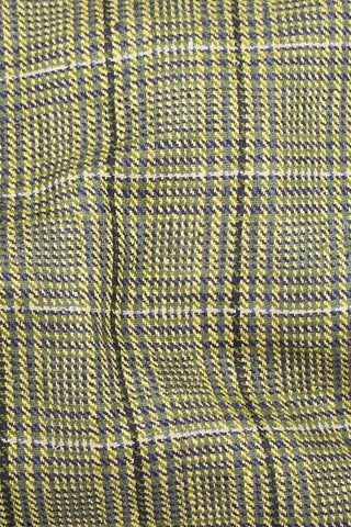Silk Tweed Plaid Yellow / Grey