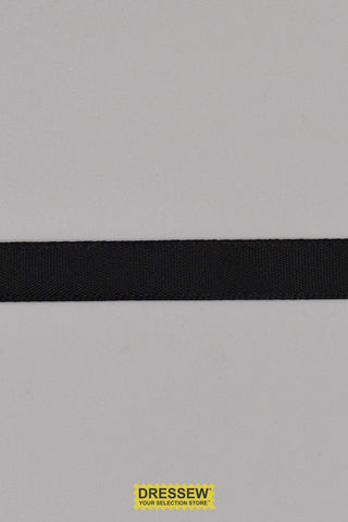 Single Face Satin Ribbon 9mm (3/8") Black
