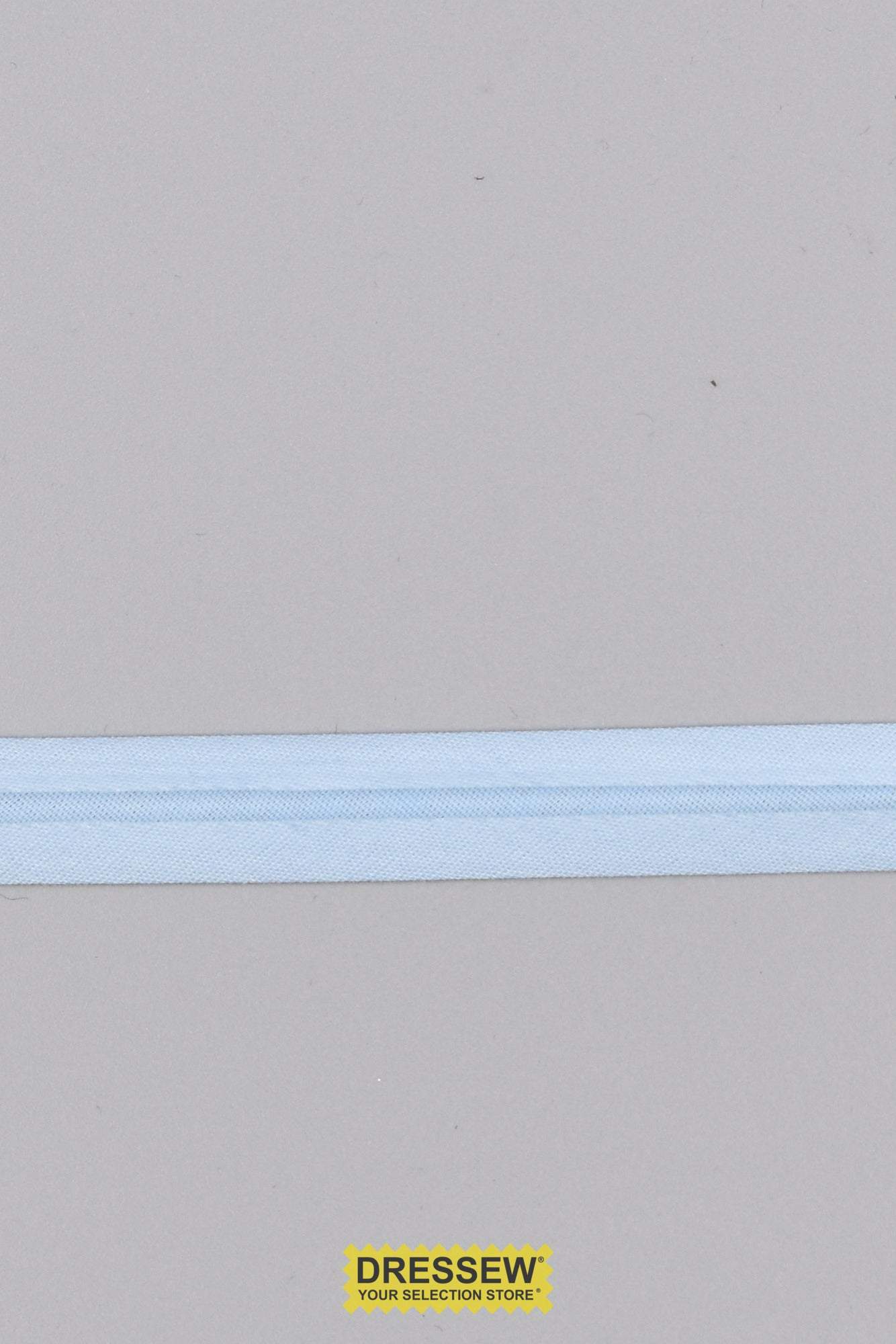 Single Fold Bias 11mm (7/16") Light Blue