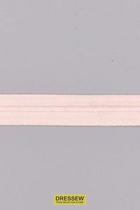 Single Fold Bias 12mm (1/2") Peach