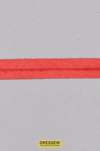 Single Fold Bias 12mm (1/2") Red