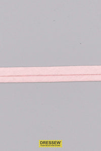 Single Fold Bias 6mm (1/4") Light Pink