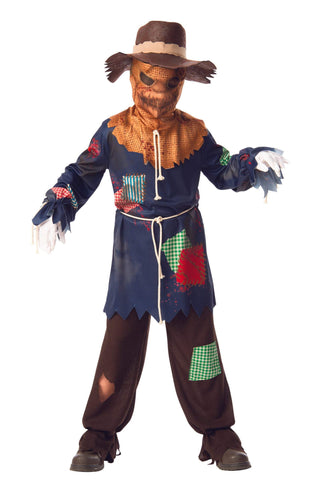 Sinister Scarecrow Costume Child - Large