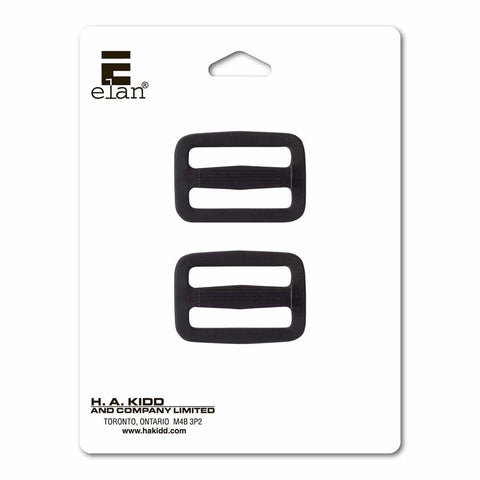 Slide Buckles 32mm (1-1/4") Black
