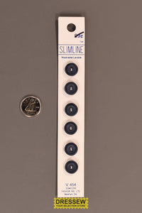 Slimline Button Card 11mm Navy