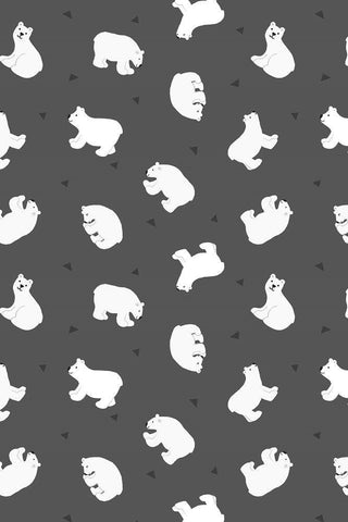 Small Things Polar Animals Polar Bears by Lewis & Irene Pearl / Night Sky