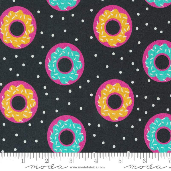 Snack Shack Donut Worry Be Happy By Crystal Manning For Moda Midnight Snack