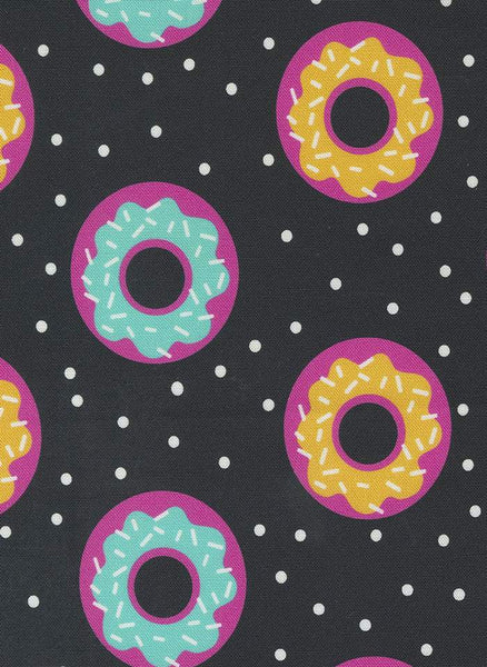 Snack Shack Donut Worry Be Happy By Crystal Manning For Moda Midnight Snack