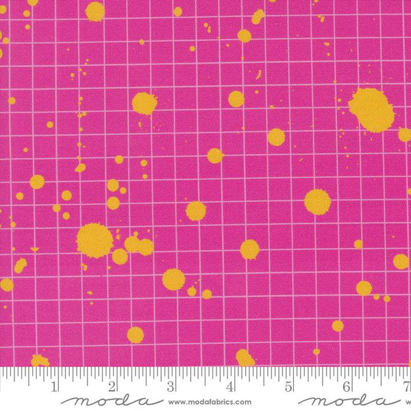 Snack Shack Live Love Snack By Crystal Manning For Moda Fuchsia