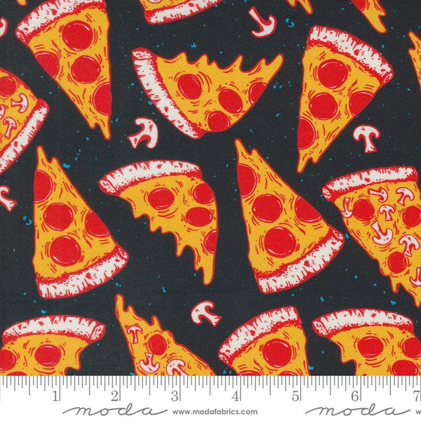 Snack Shack Mystic Pizza By Crystal Manning For Moda Midnight Snack