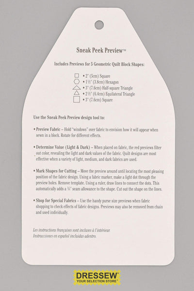 Sneak Peek Preview - 5 Geometric Shapes