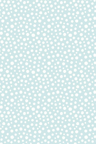 Snow Day Flannel Snow Fall By Lewis & Irene Icy Blue / White