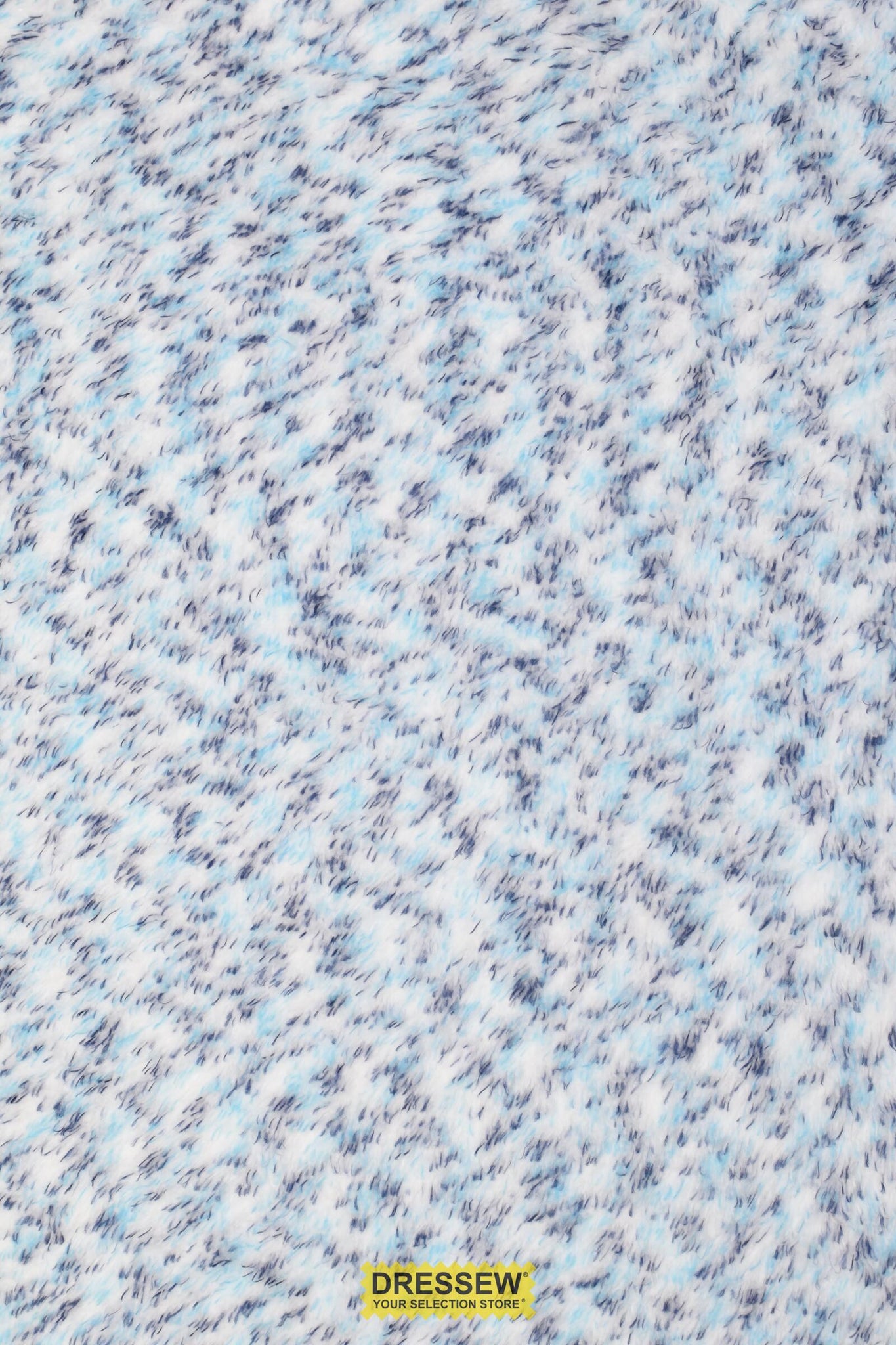 Snuggle Fleece Blue Mix / White