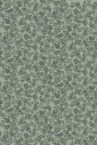 Snuggle Up Season Premium Flannel Acorns By Lewis & Irene Sage