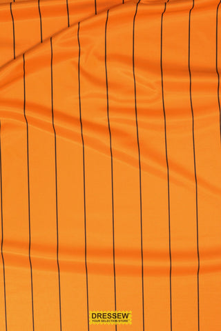 Soccer Pinstripe Gold / Black