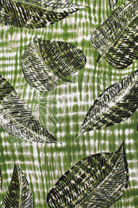 Sofia Leaf Print Green Mix