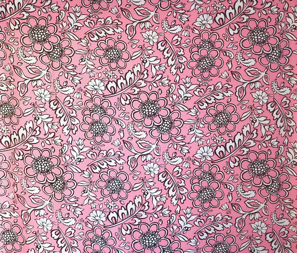 Sofia Tropical Floral Pink / Off White