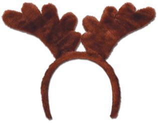 Soft-Touch Reindeer Antlers Brown