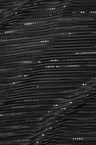 Soiré Plissé Black