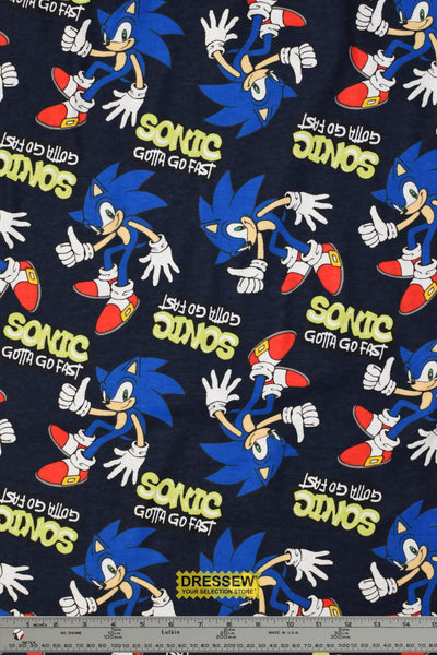 Sonic Flannelette Navy / Multi