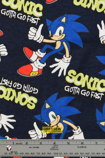 Sonic Flannelette Navy / Multi