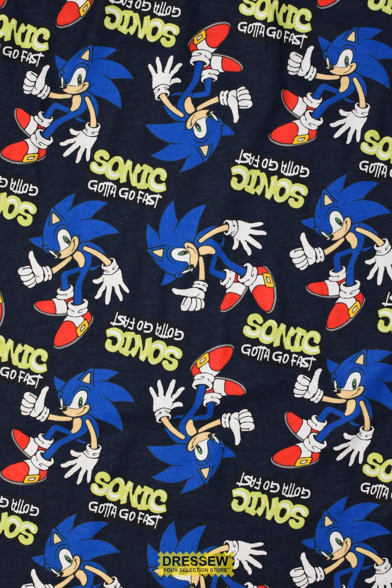 Sonic Flannelette Navy / Multi