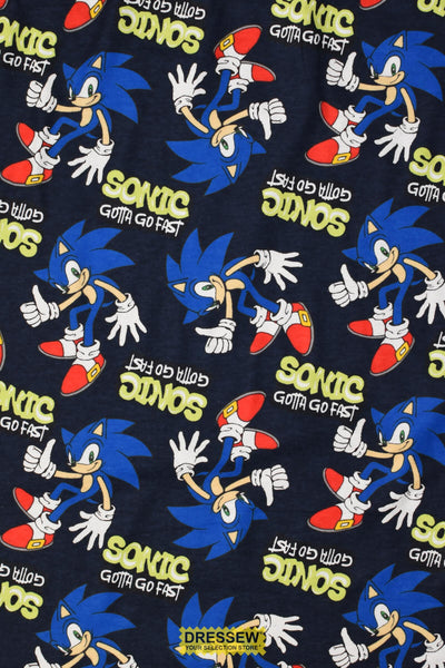 Sonic Flannelette Navy / Multi