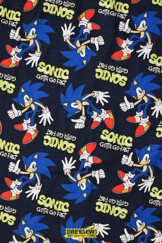Sonic Flannelette Navy / Multi