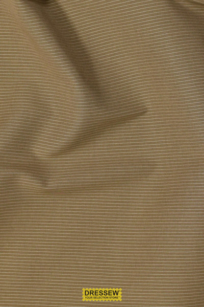 Soprano Stripe Stretch Suiting Moss / White