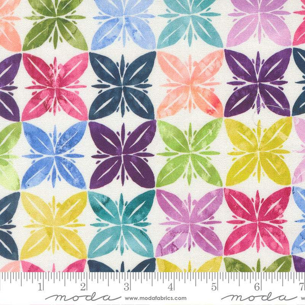 Soulstice Canvas Slow Stroll By Create Joy Project For Moda Rainbow