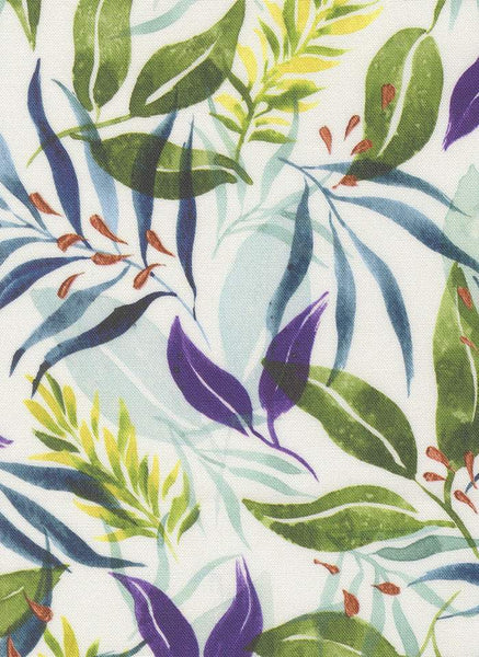 Soulstice Verdant Florals By Create Joy Project For Moda Fern