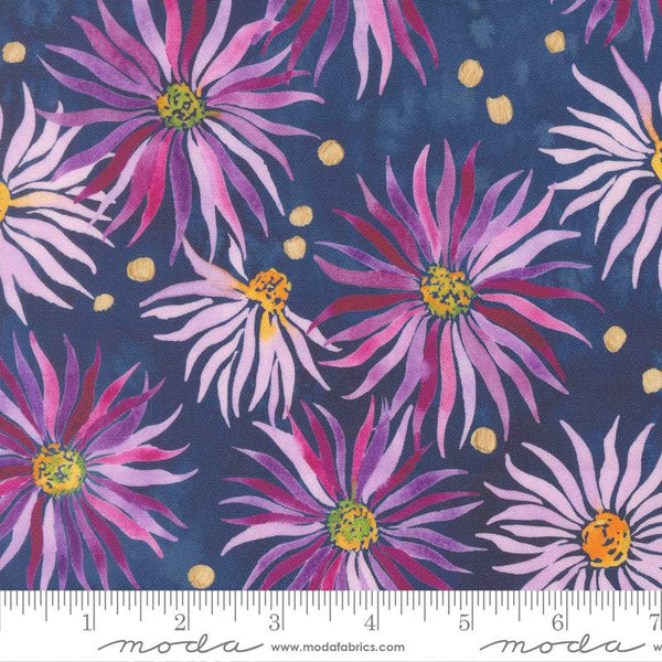 Soulstice Wall Flower By Create Joy Project For Moda Navy