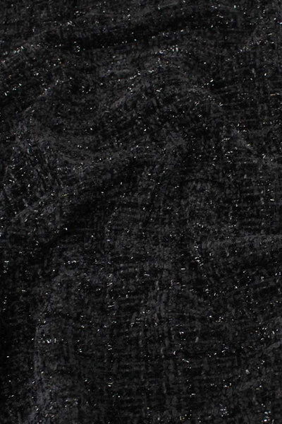 Sparkle Chenille Tweed Black