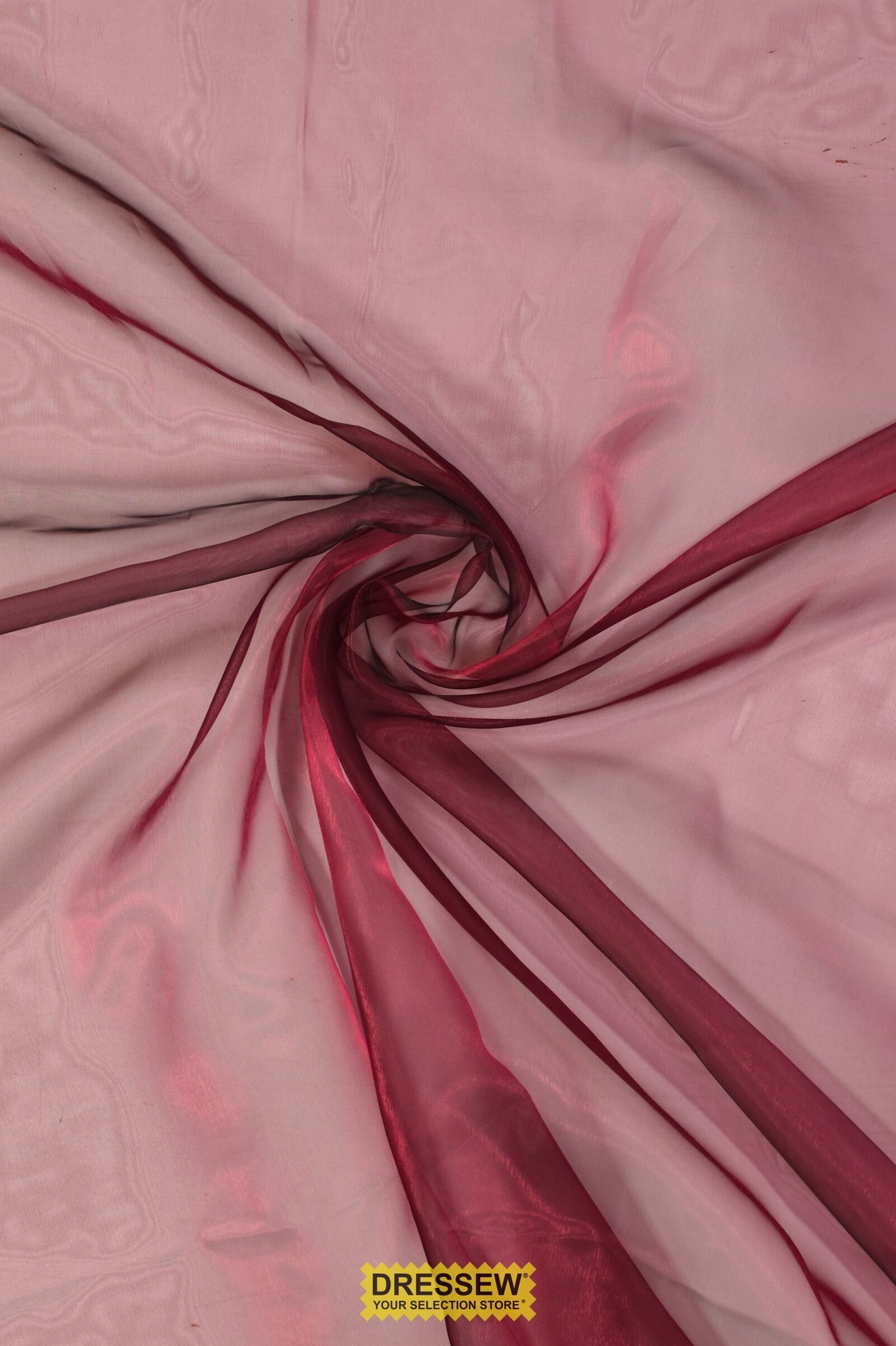 Sparkle Organza Burgundy