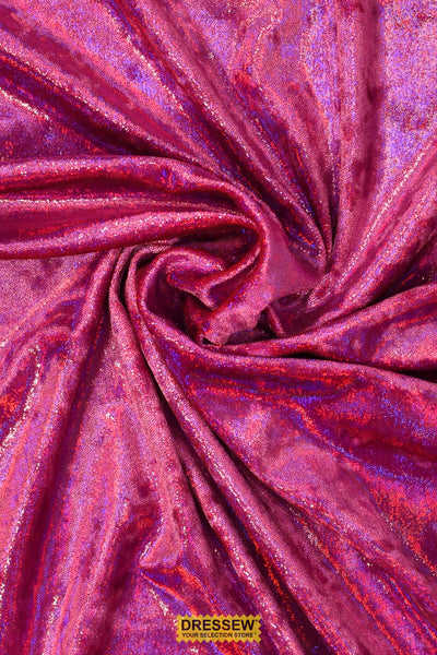 Sparkle Stretch Velvet Fuchsia