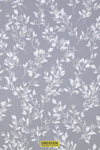 Sparkle and Fade by Hoffman Pewter / Silver Berry Branches