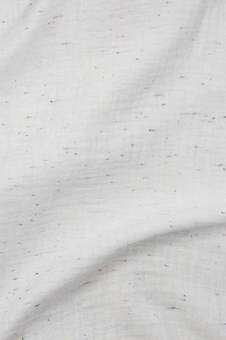 Speckle Double Gauze White