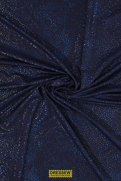 Speckle Lycra Navy
