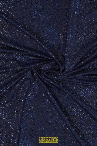 Speckle Lycra Navy